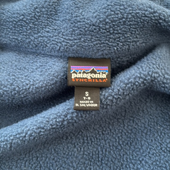 Kids Patagonia Synchilla Fleece Full Zip - Picture 5 of 6